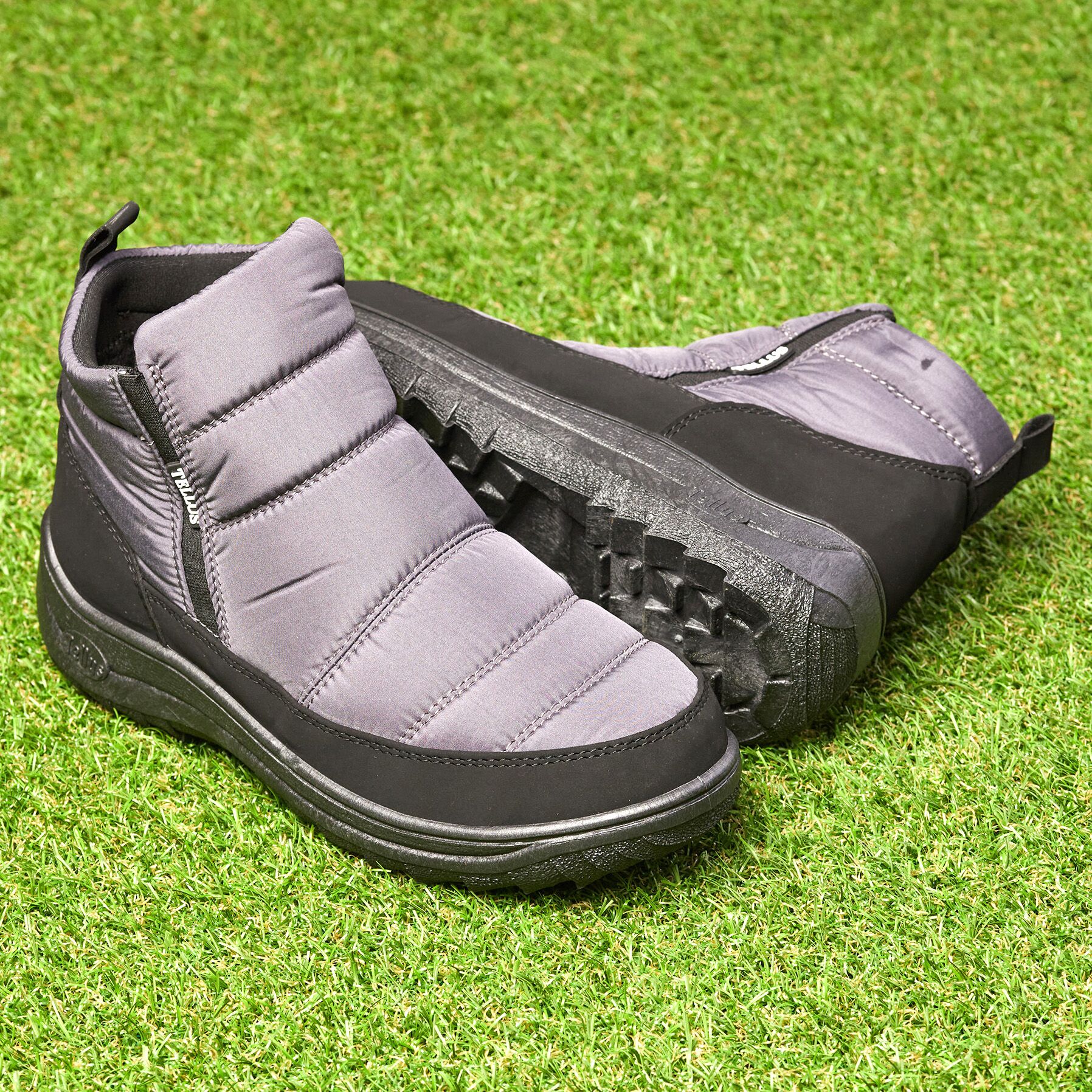 231019-3 (1) Ghete de iarna dama "Tellus" 34-59, Gri - imagine 1