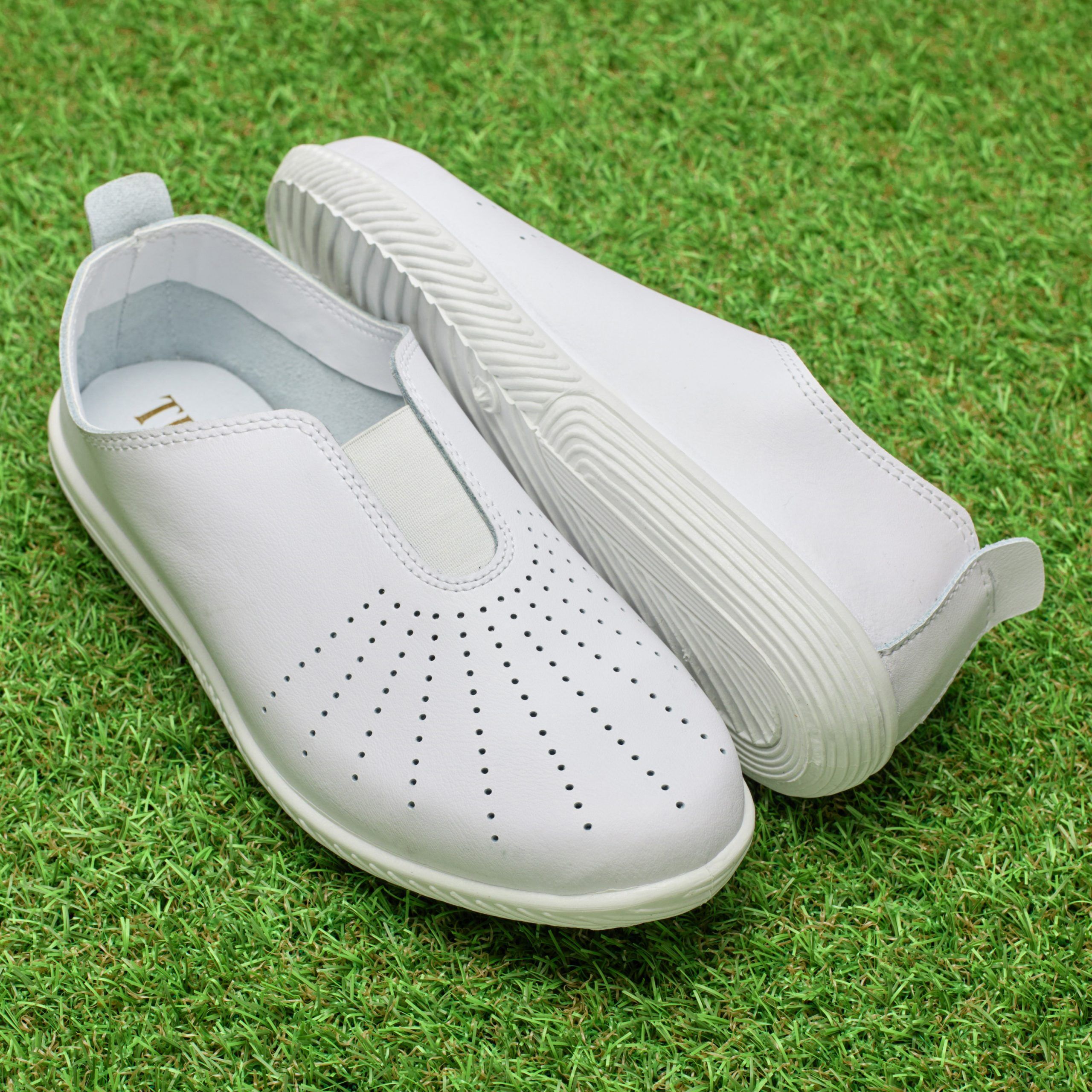 Pantofi sport piele Tellus 72-06, Alb - imagine 1