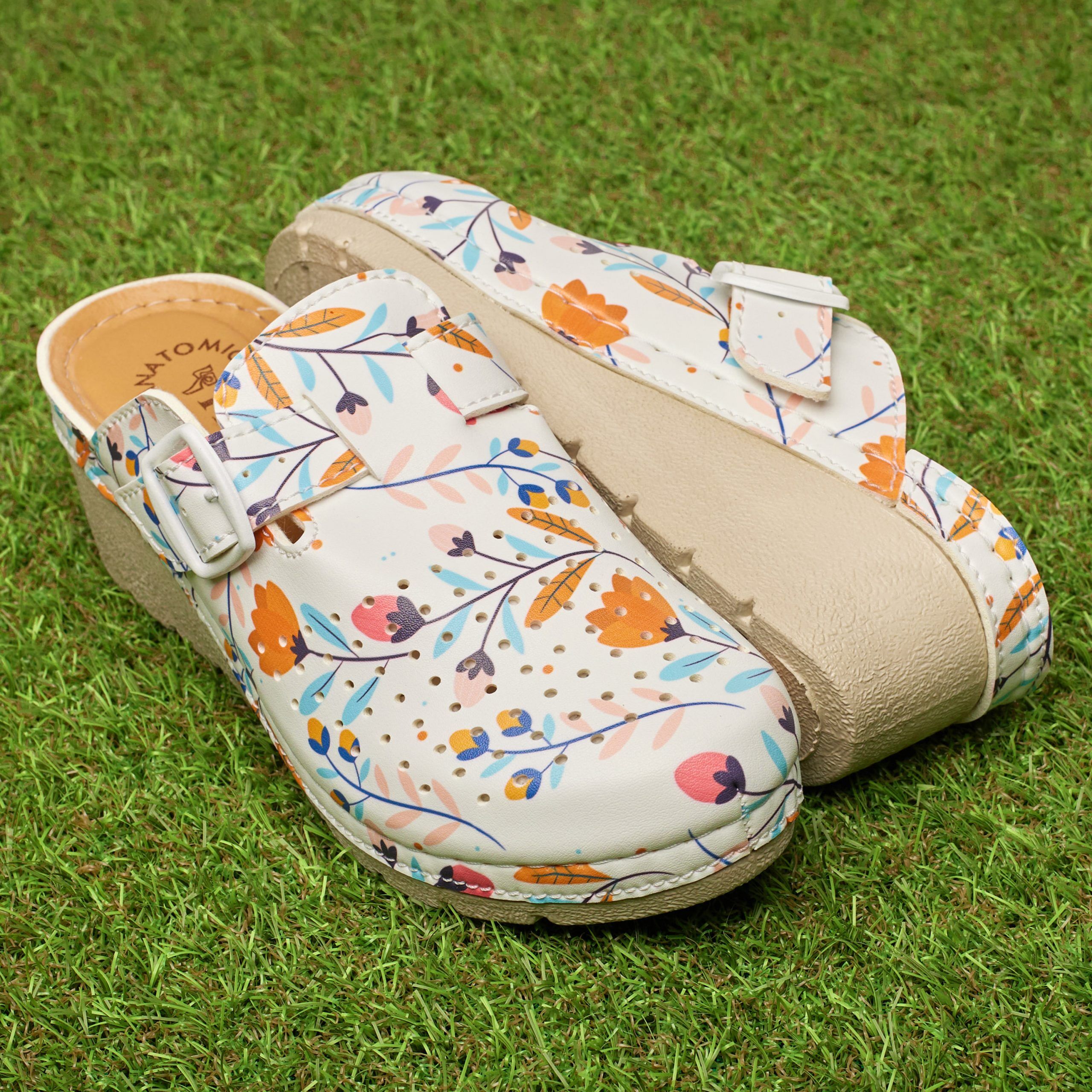 27-19-2 (1) Saboti medicali dama "Tellus" 27-19, Flori de toamna - imagine 1