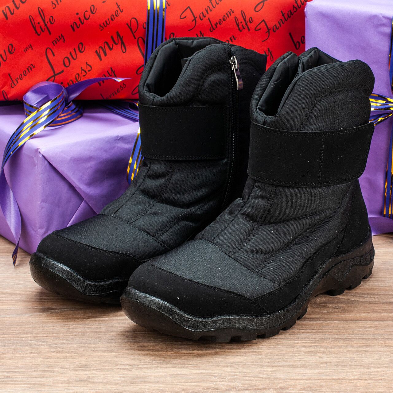 3481921878_dutiki-muzhskie-09-51b Apreschiuri barbati "TELLUS" 09-51, Negru - imagine 1