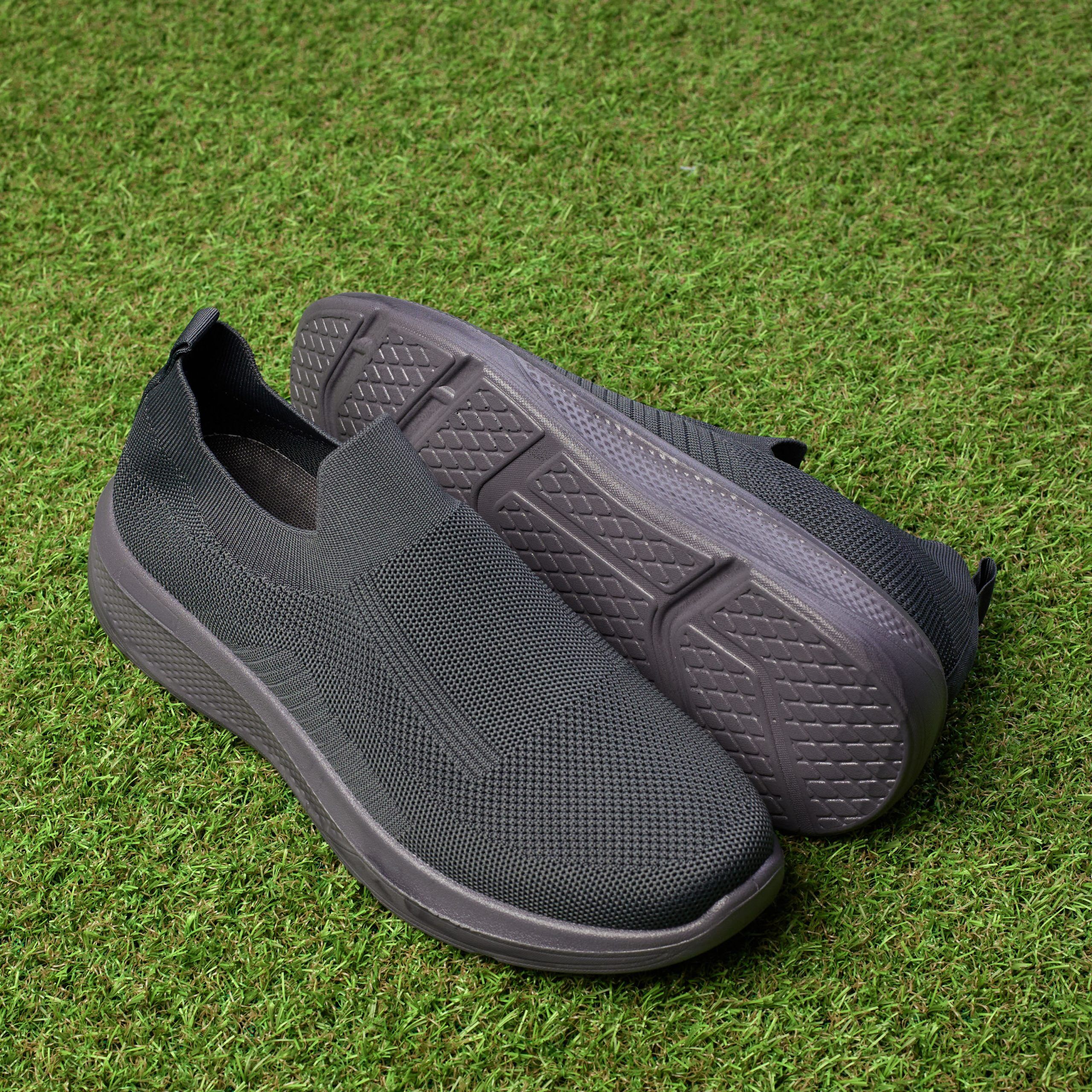 05 (0) Pantofi sport barbati plasa HF-3, Gri - imagine 1