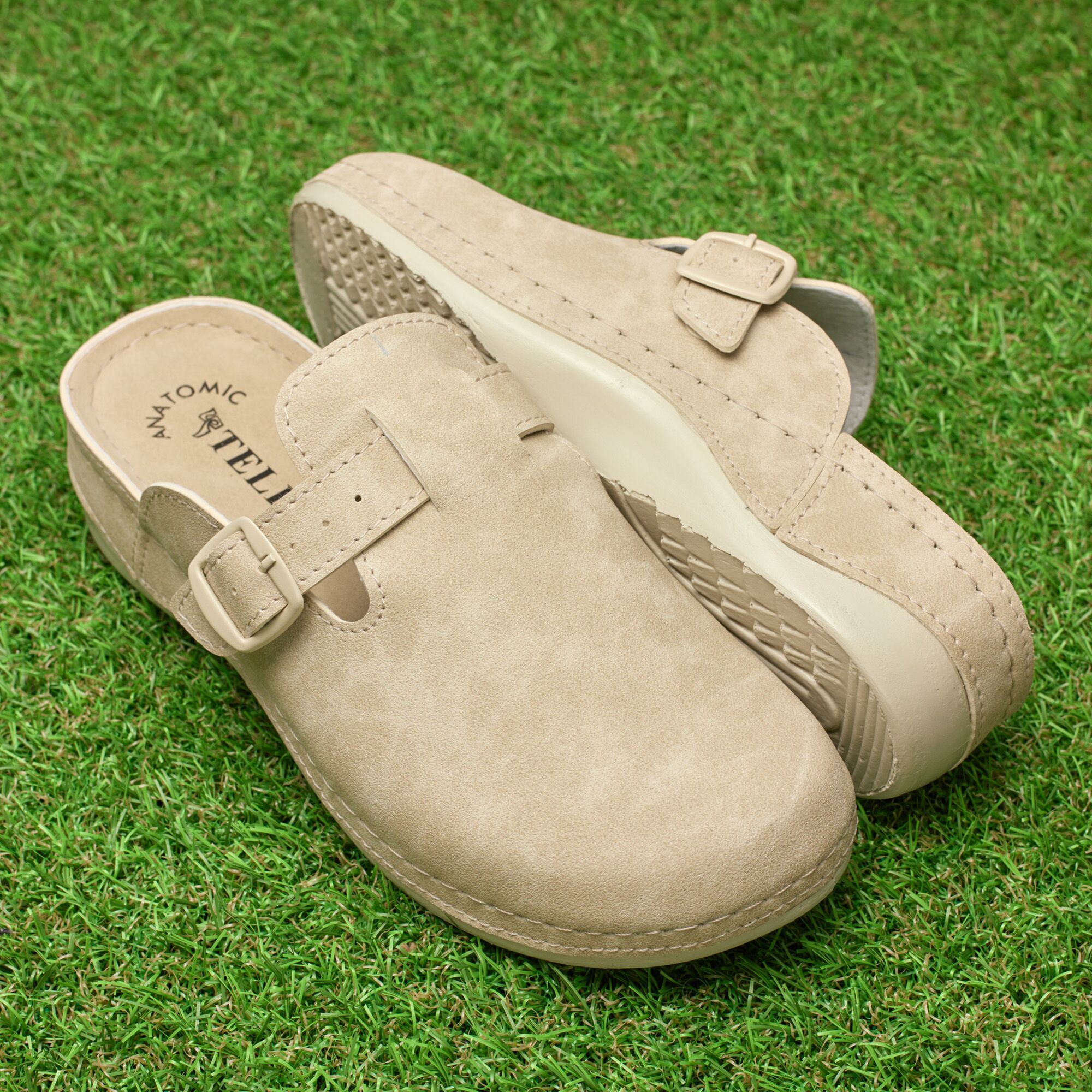 05 (1) Saboti dama „Tellus” 25-19, Bej - imagine 1