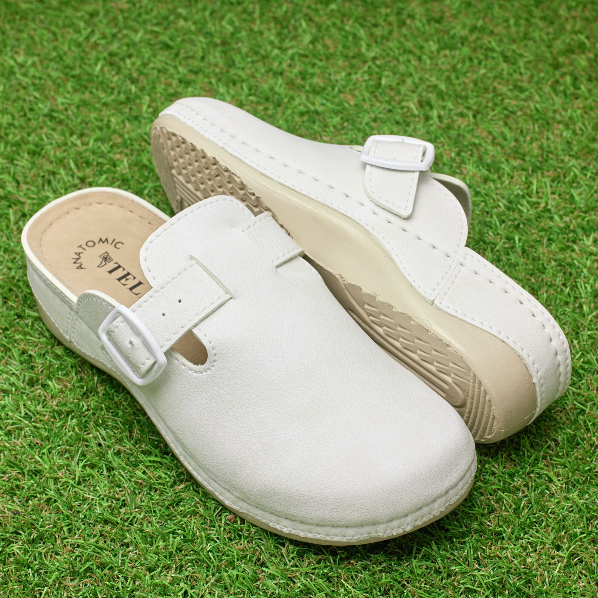 Saboti dama „Tellus” 25-19, Alb - imagine 1