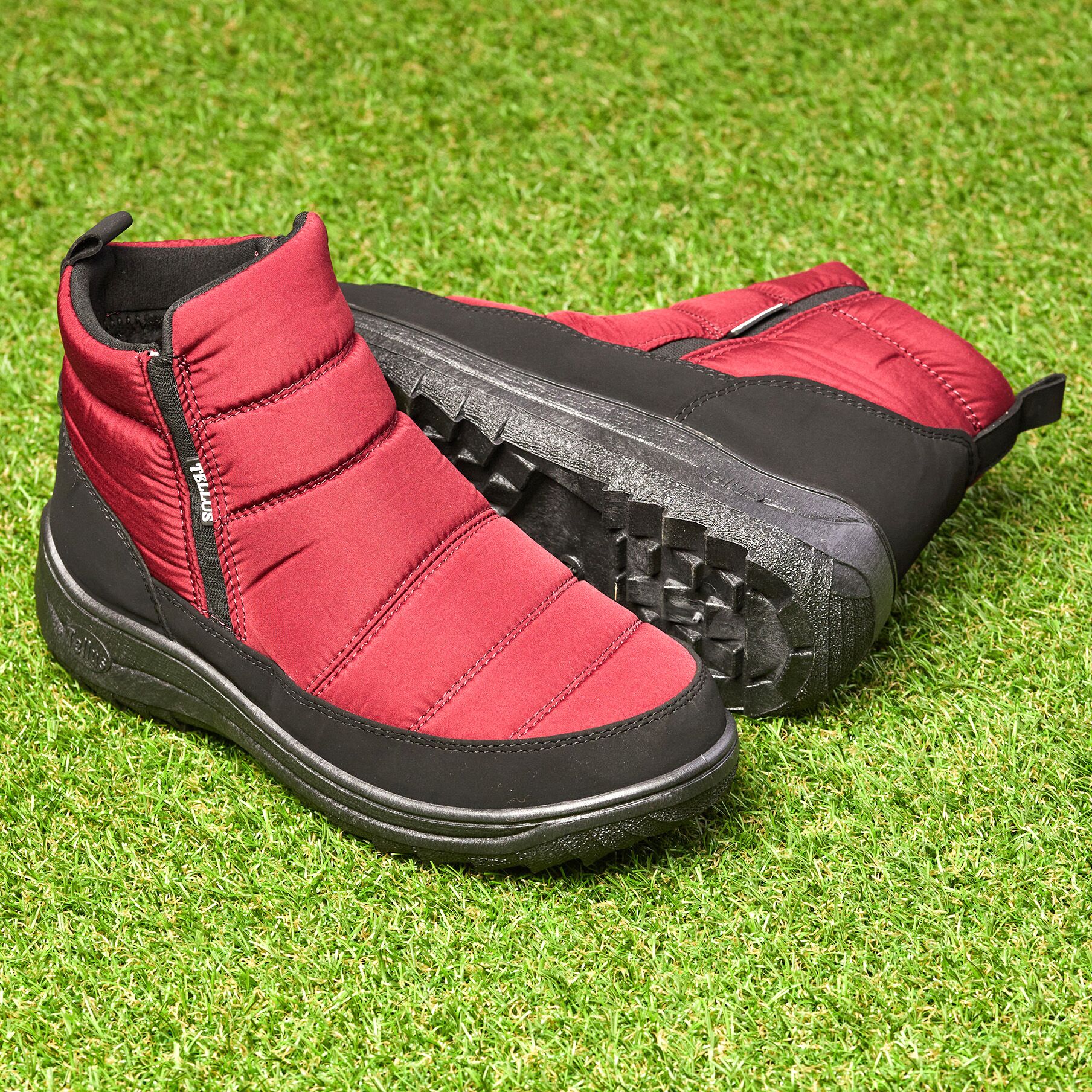 Ghete de iarna dama "Tellus" 34-59, Bordo - imagine 1