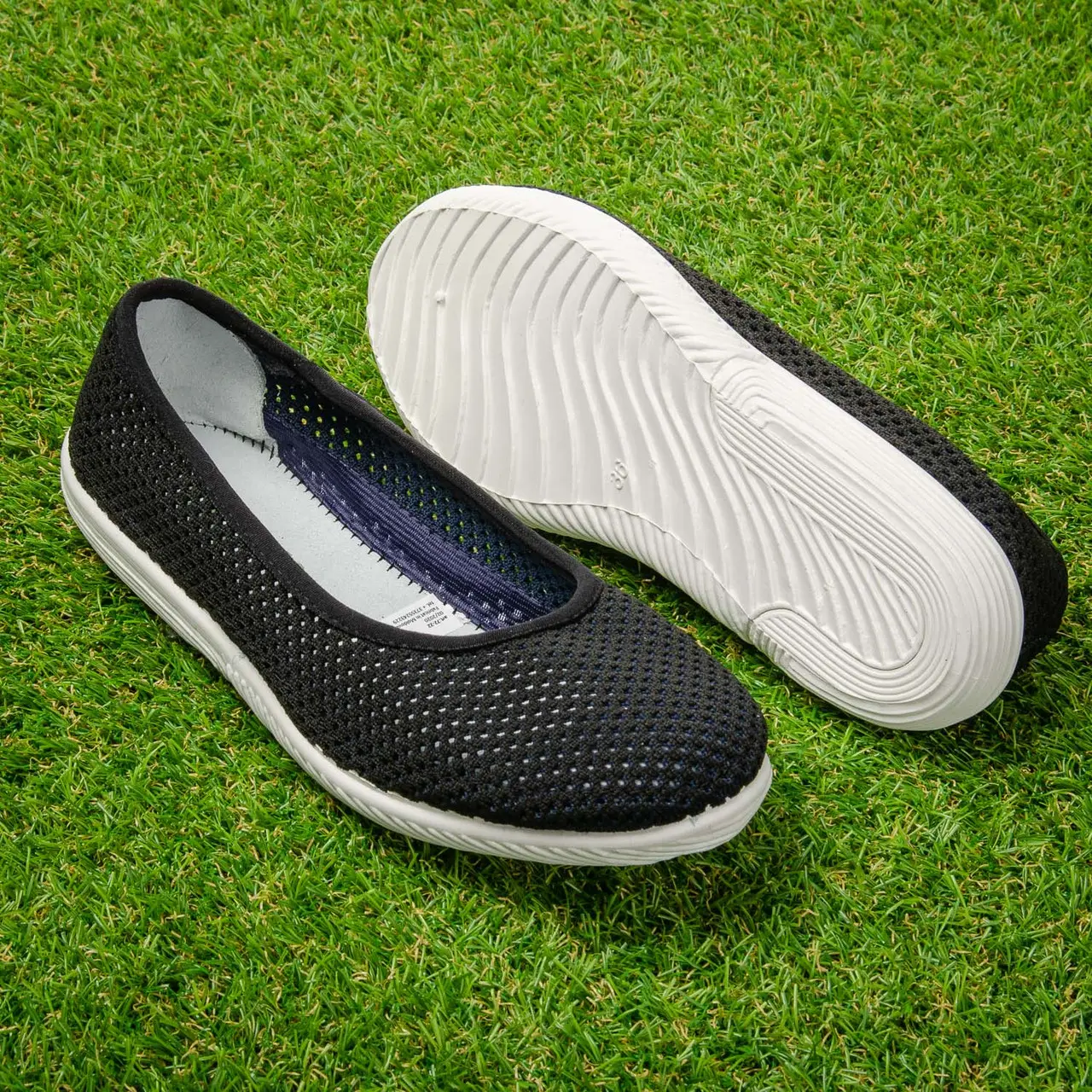 Balerini dama plasa Tellus 72-22, Negru - imagine 1