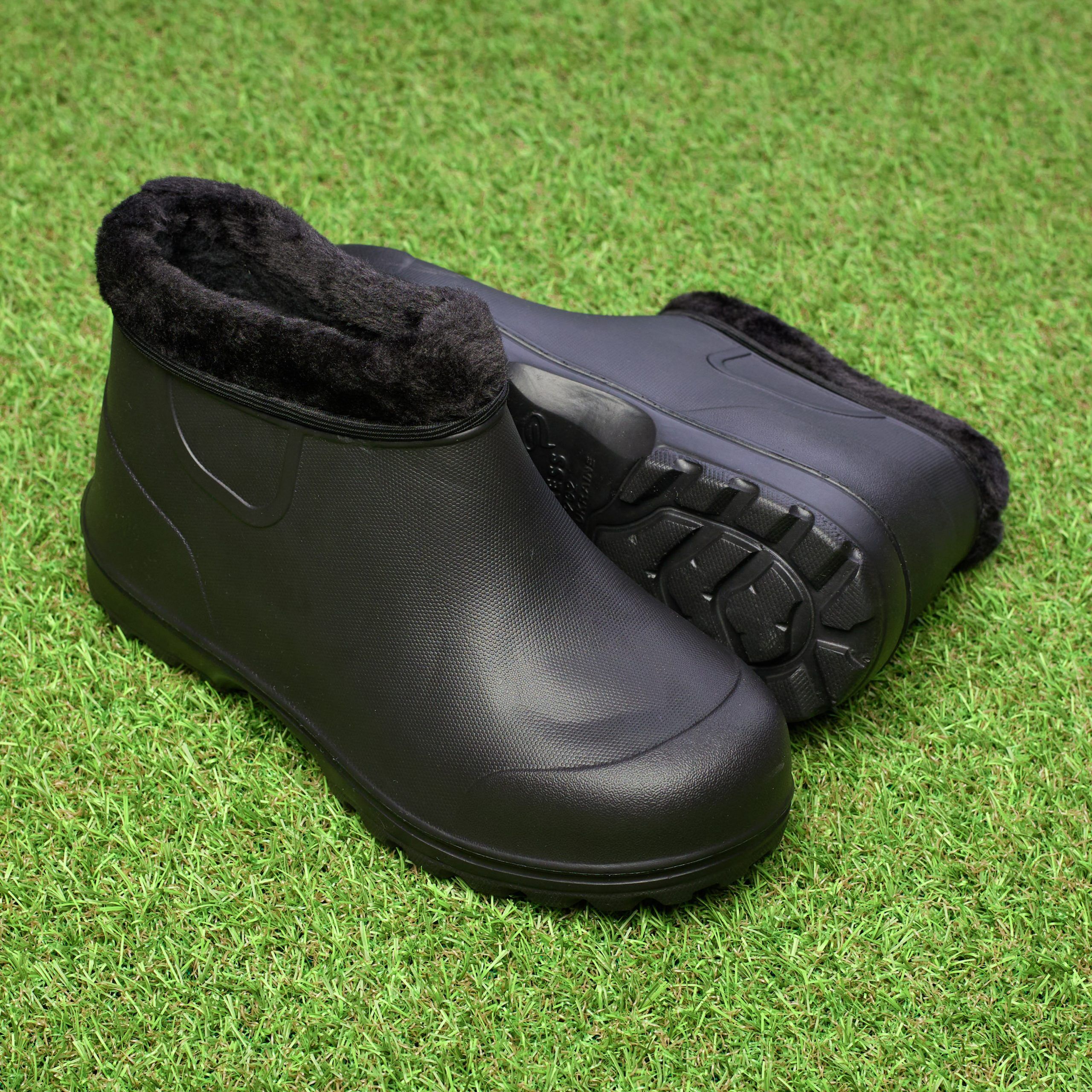 Galosi imblaniti dama 902, Negru - imagine 1