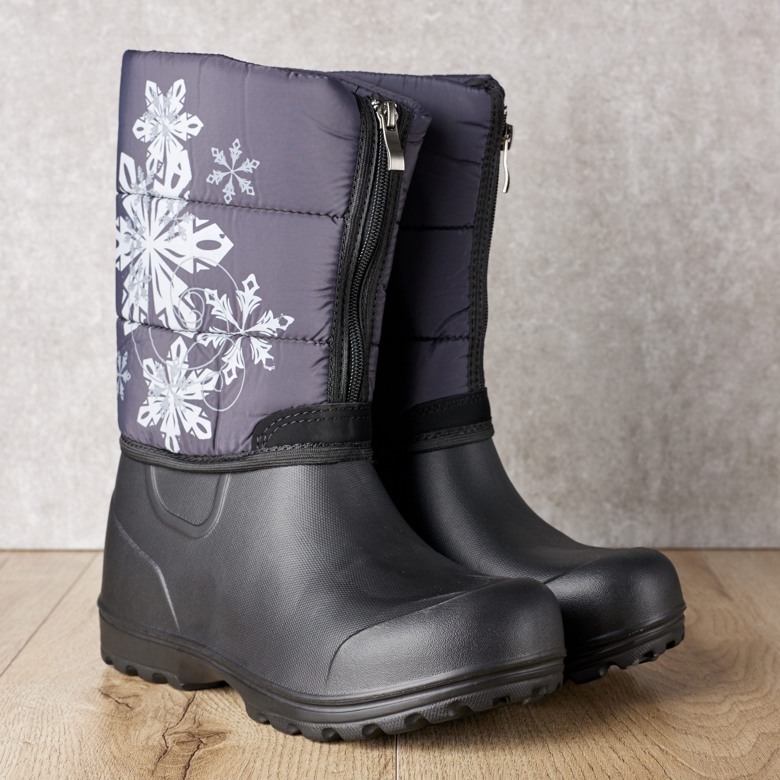 Cizme spuma imblaniti dama M106/4, Albastru - imagine 1