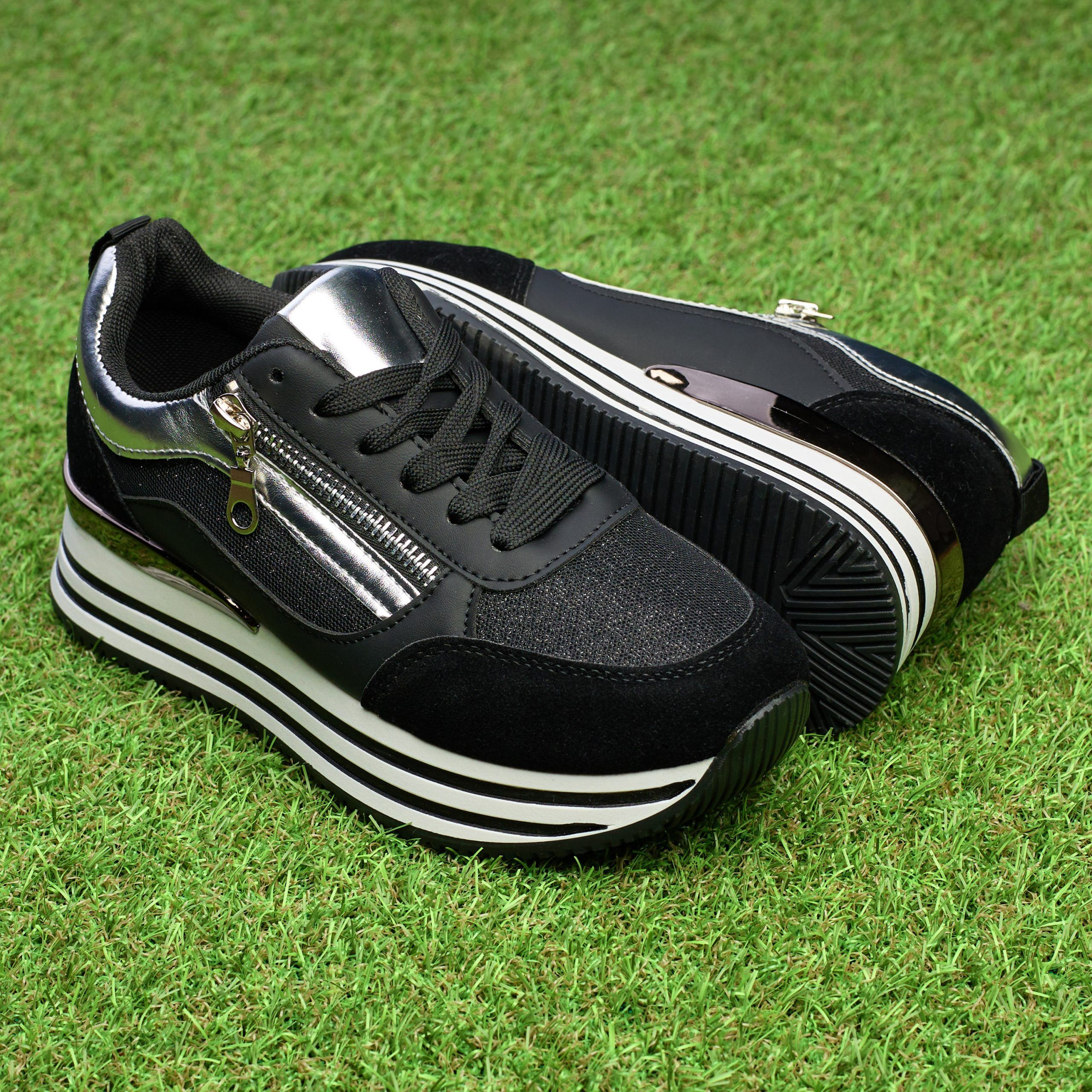 Pantofi sport dama 9138, Negru - imagine 1