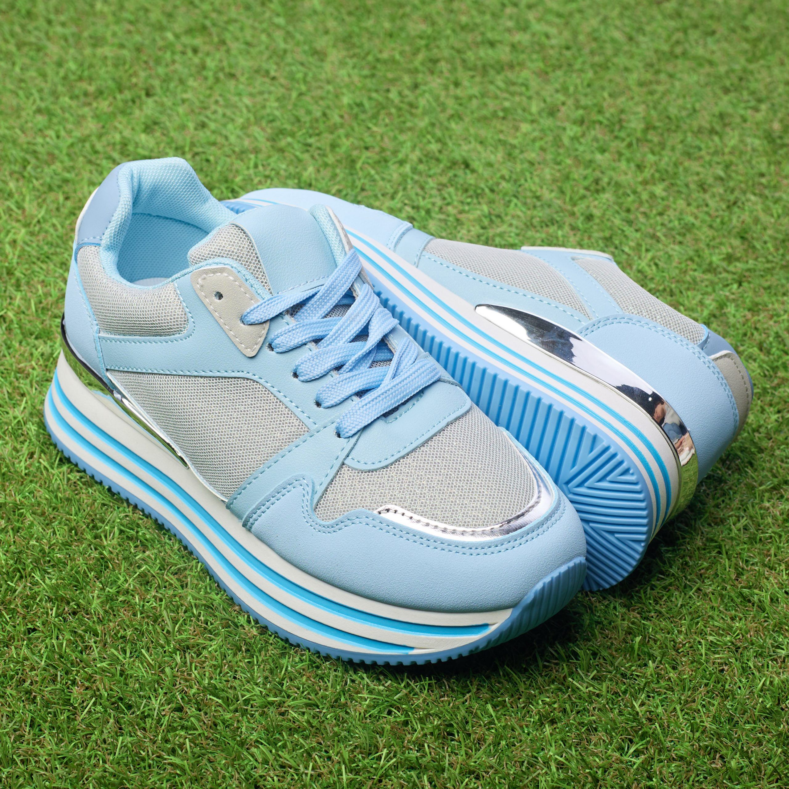 241007_04_0 Pantofi sport dama 9150, Albastru - imagine 1