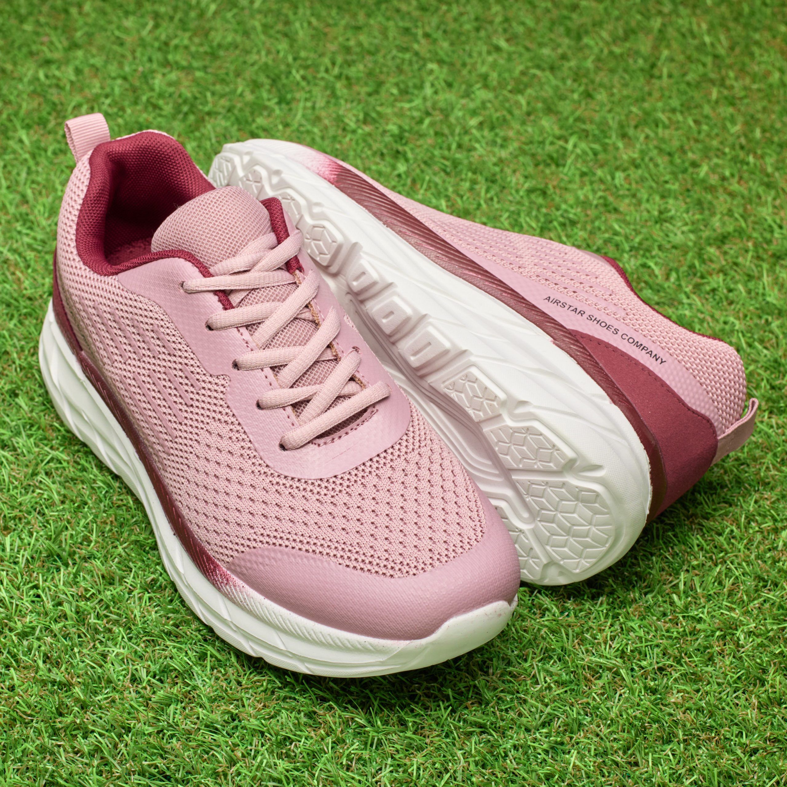 Pantofi sport dama W014312, Roz - imagine 1