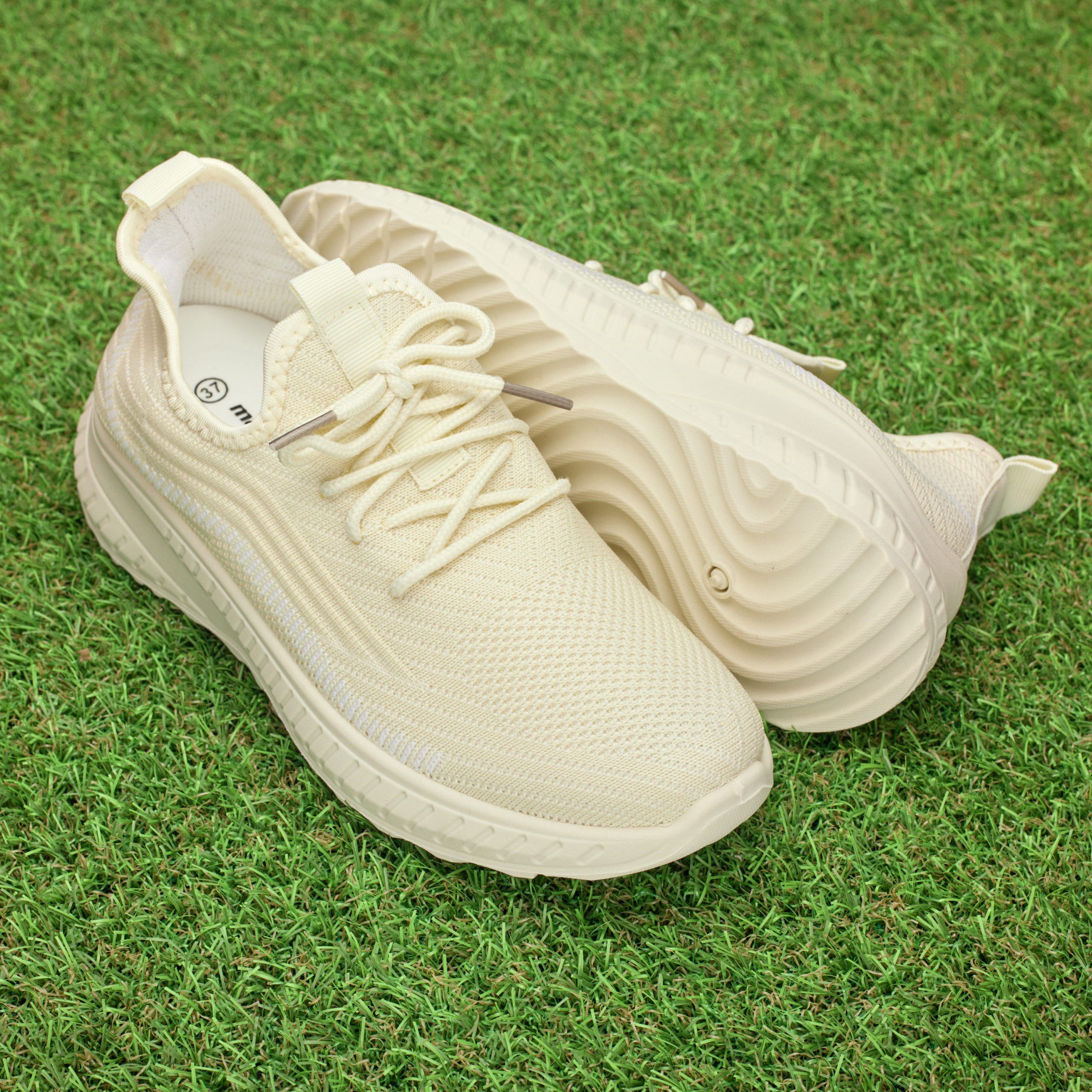 Pantofi sport dama W138574, Bej - imagine 1