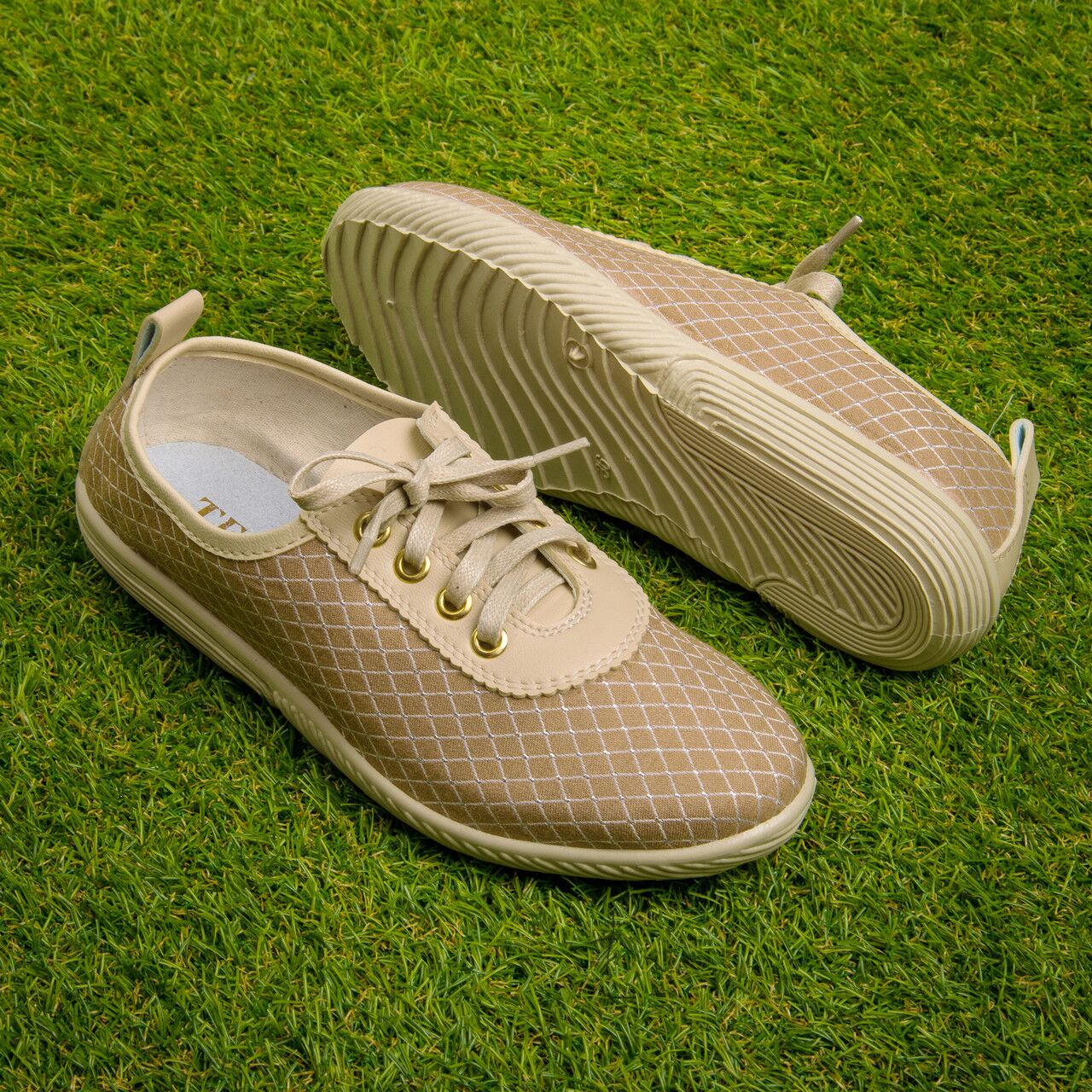 2540099233_kedy-zhenskie-tellus Pantofi sport “Tellus” 72-31, Bej - imagine 1