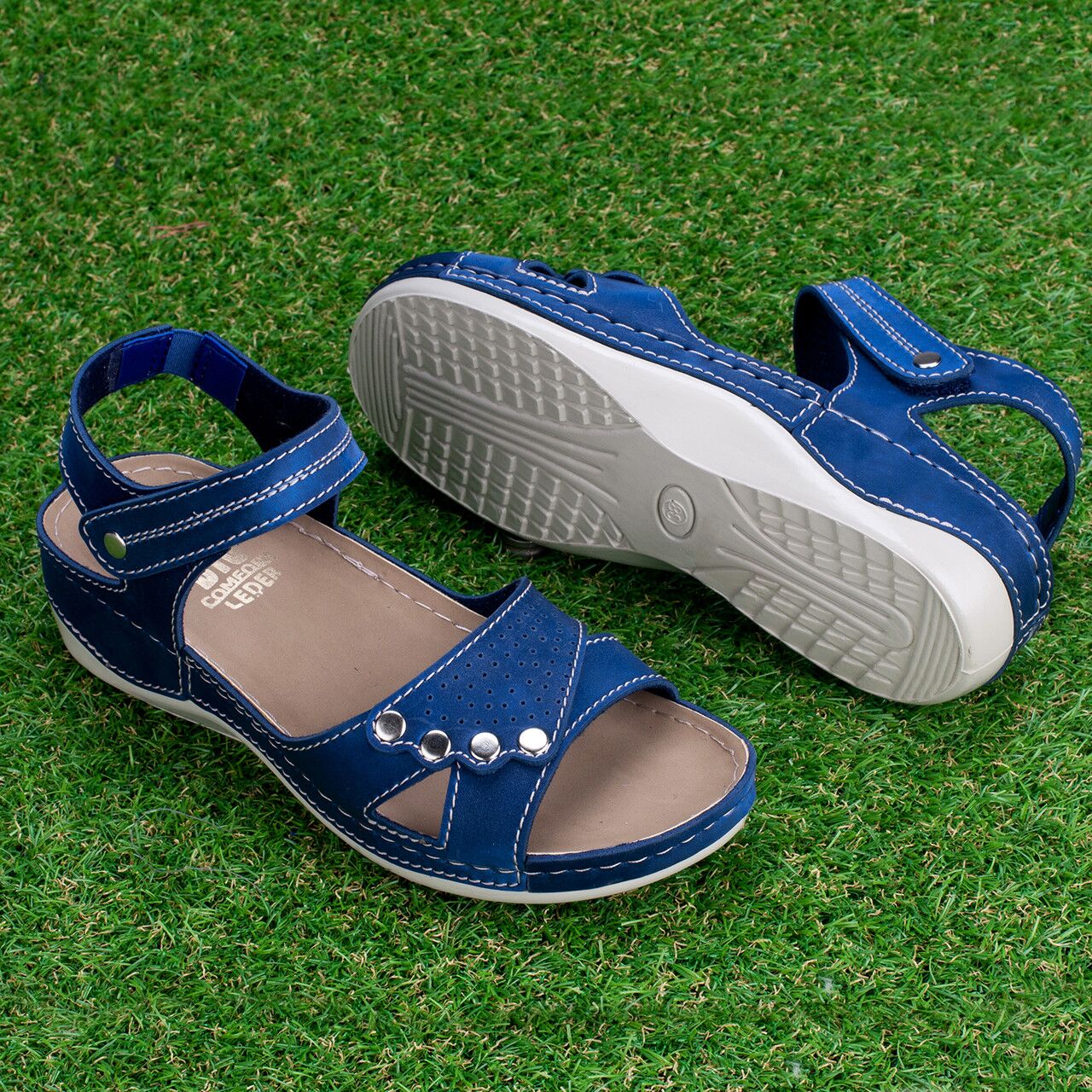 3655749910_sandalii-zhenskie-tellus Sandale dama "Tellus" 25-27, Albastru - imagine 1