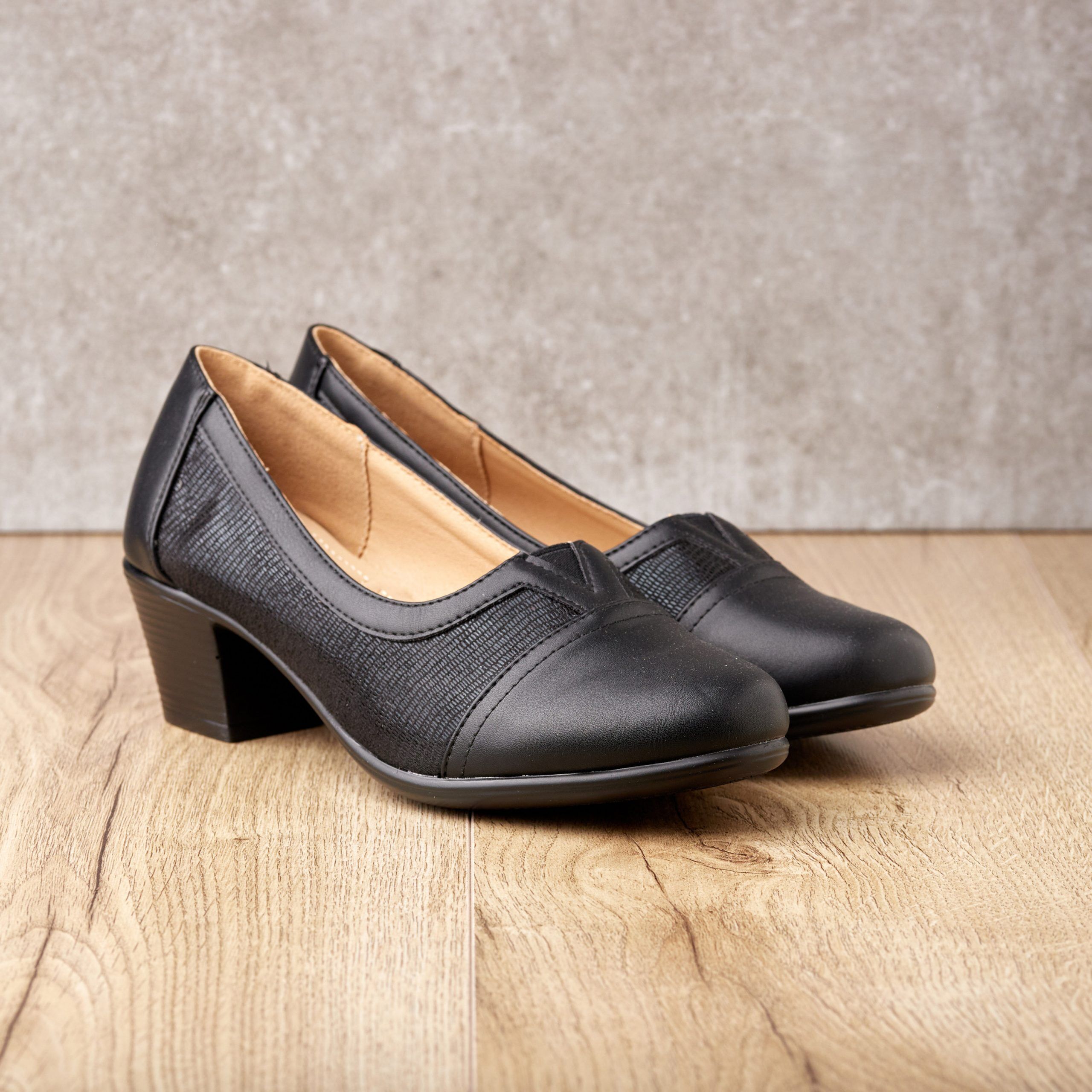 Pantofi dama TD22-1, Negru - imagine 1