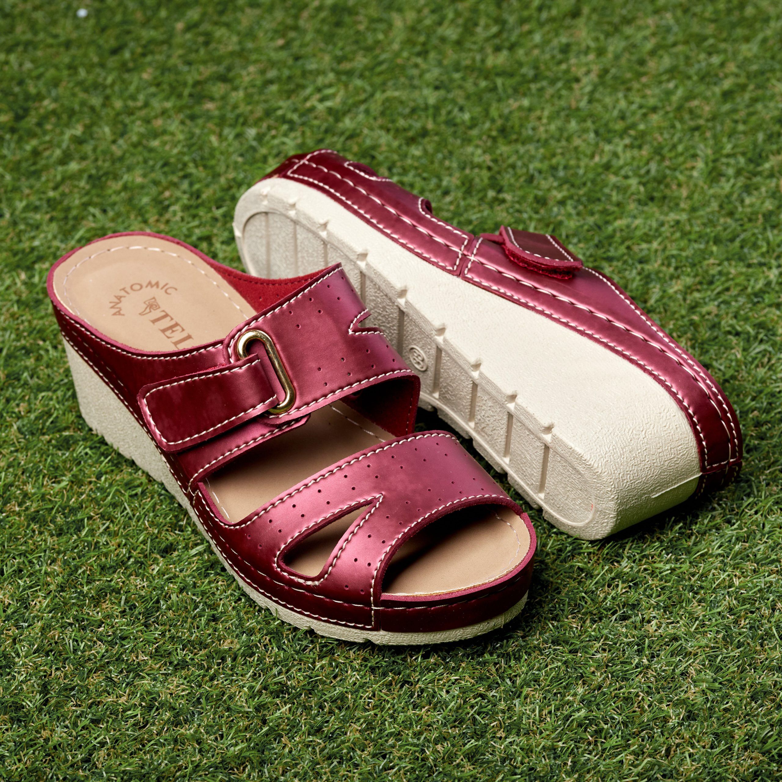 Capture One Catalog0720 Papuci dama Tellus 27-21, Bordo - imagine 1