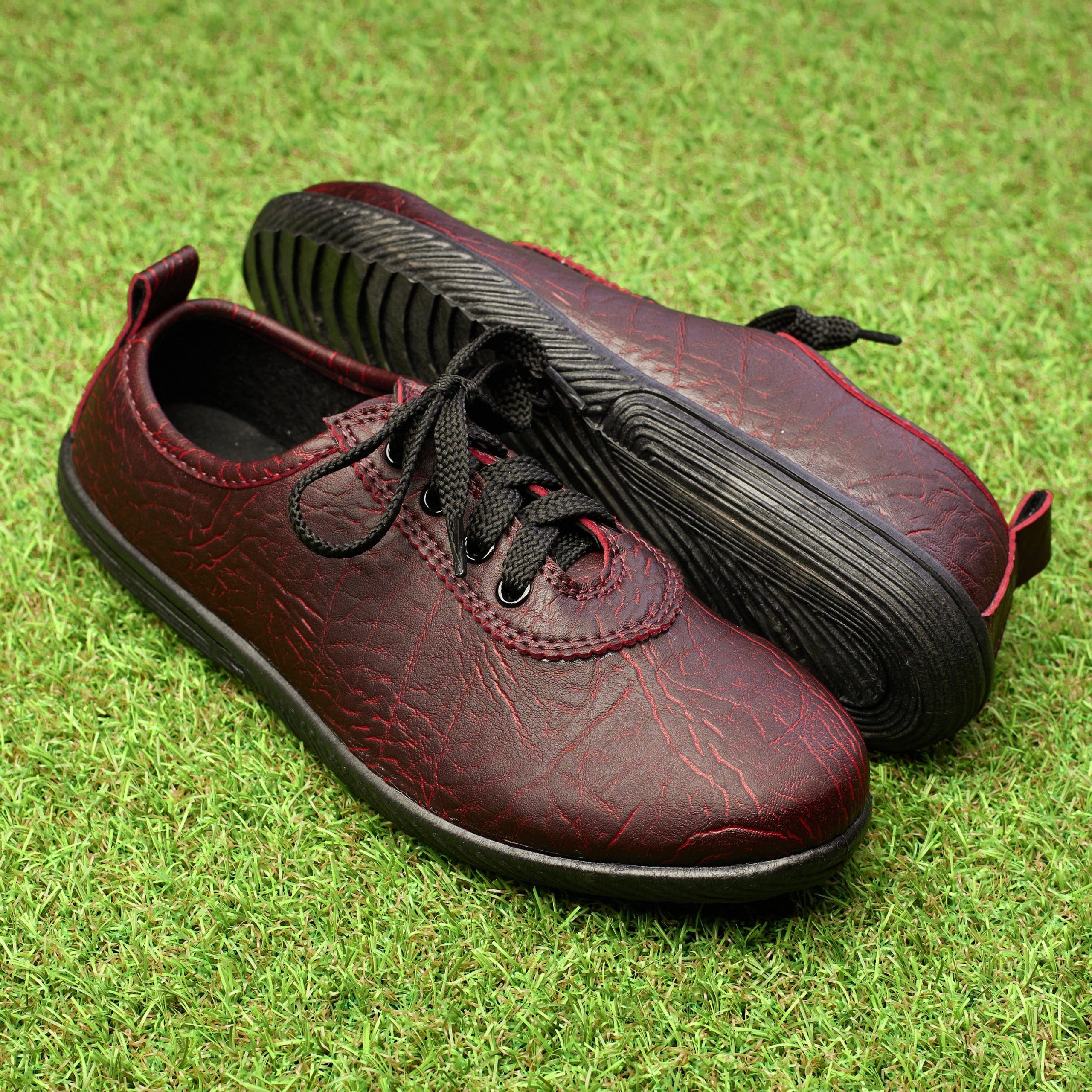 Pantofi sport "TELLUS" 72-11, Bordo - imagine 1