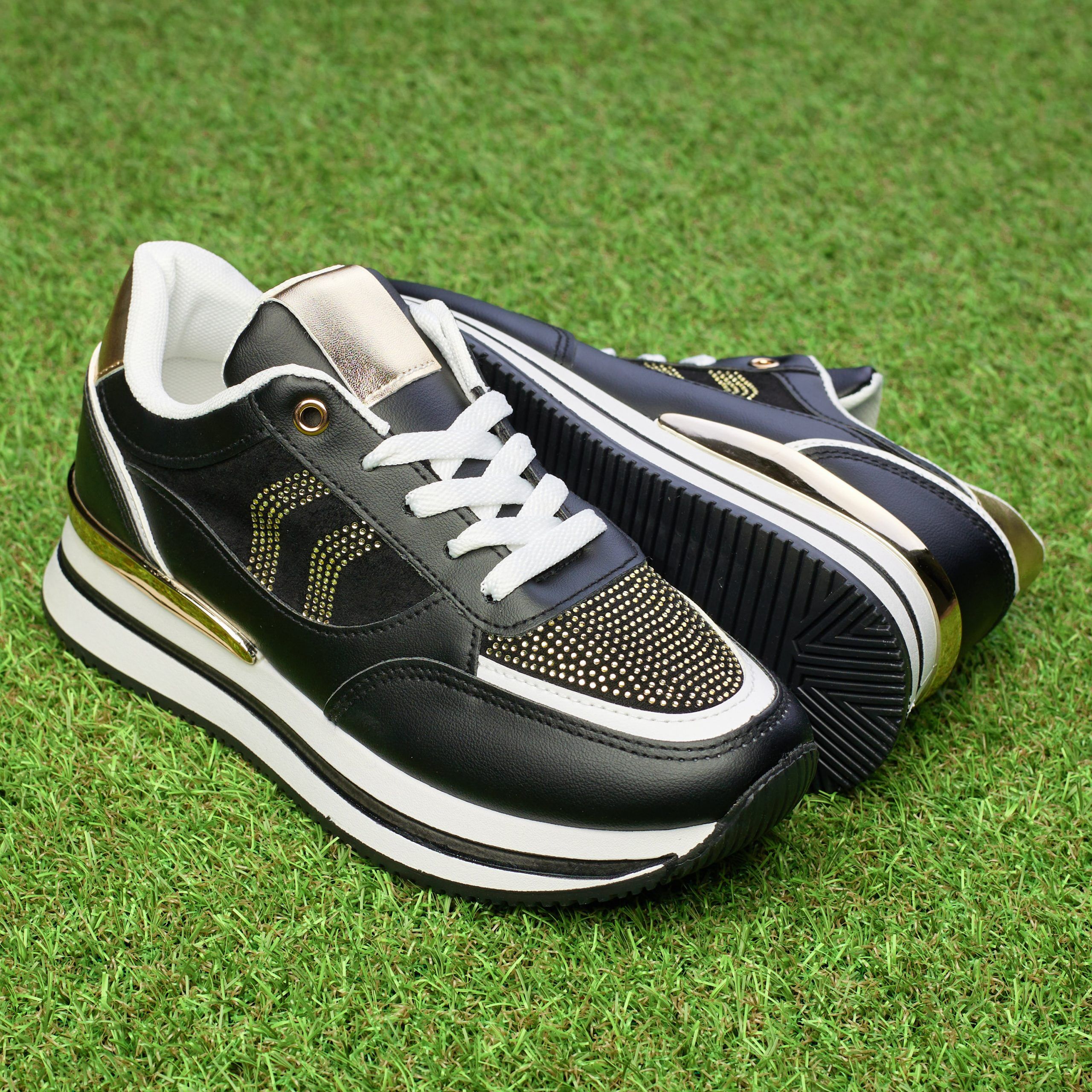 Pantofi sport dama 9137, Negru - imagine 1