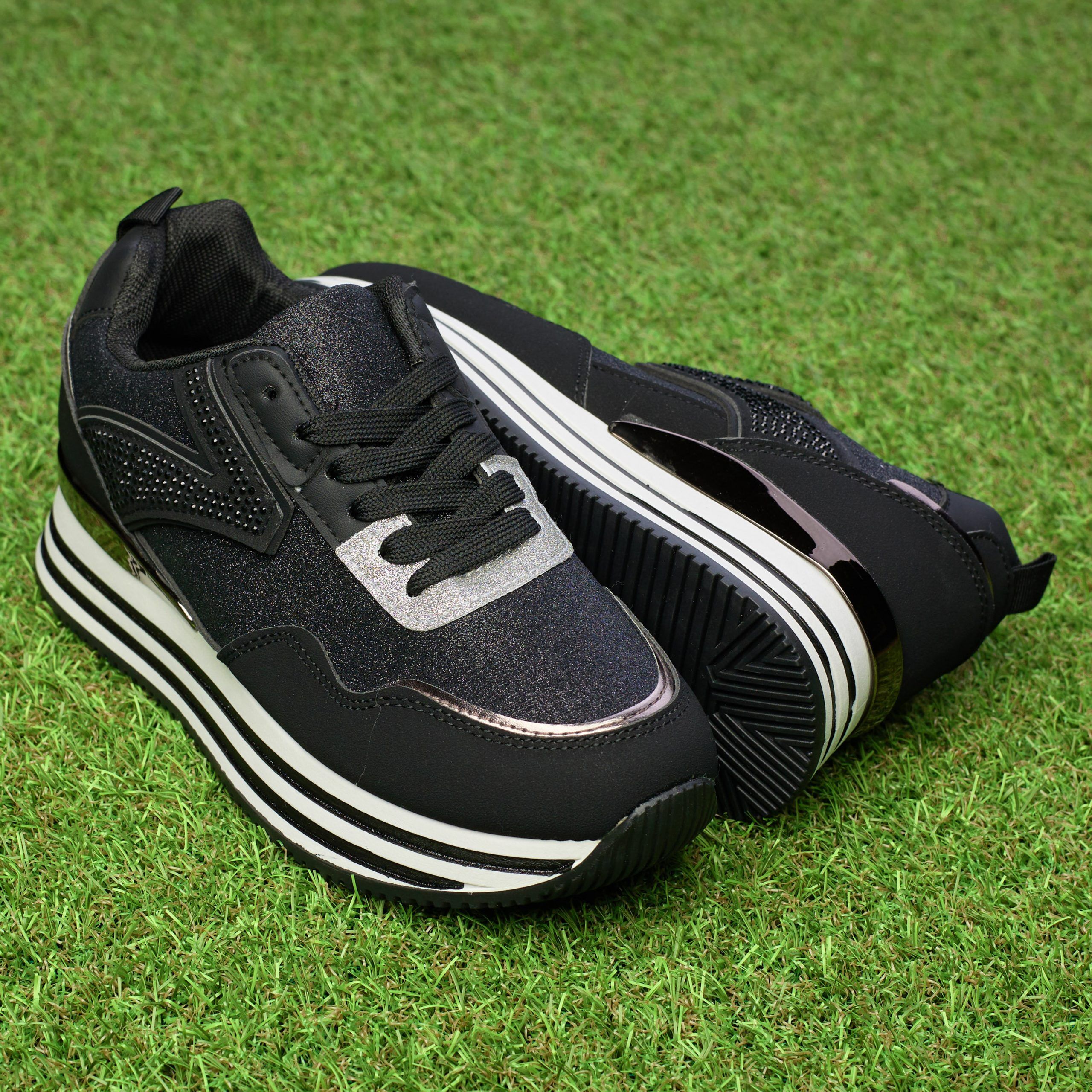 241002_12_0 Pantofi sport dama 9139, Negru - imagine 1