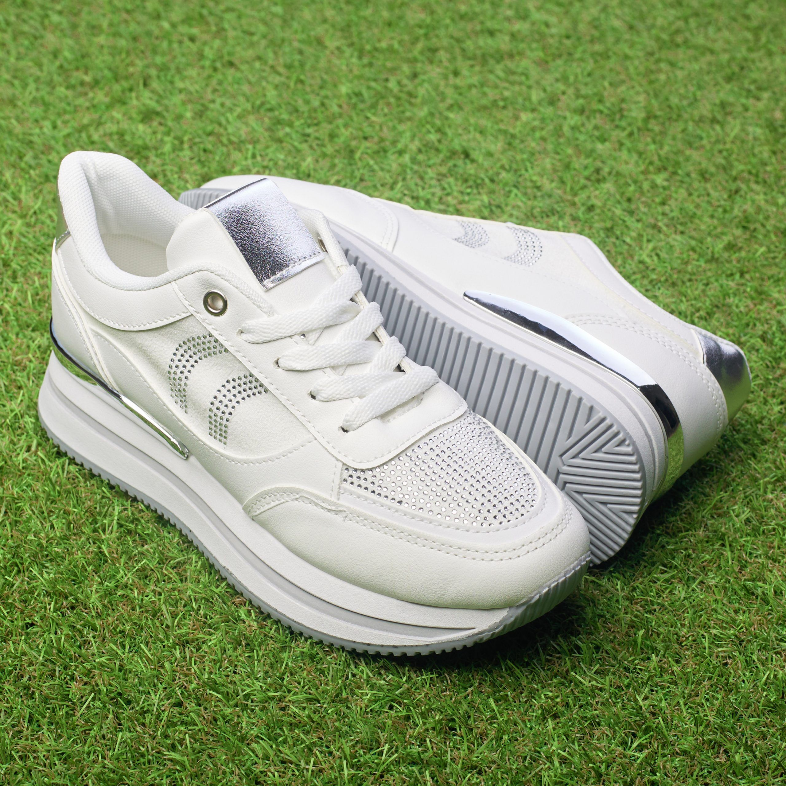 Pantofi sport dama 9137, Alb - imagine 1