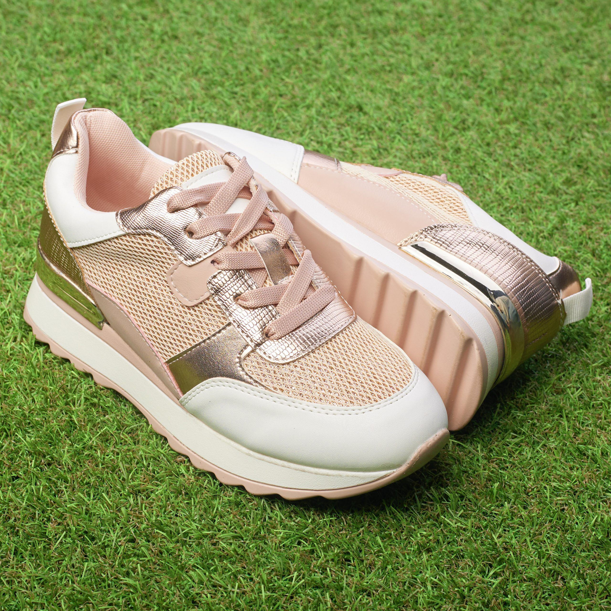 Pantofi sport dama HS26000, Roz - imagine 1