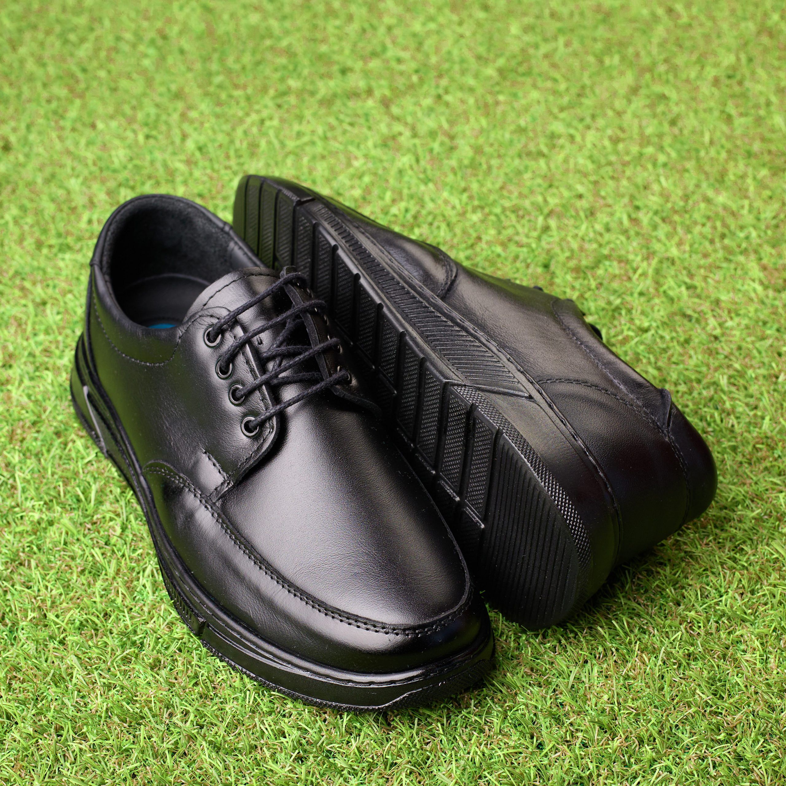 Pantofi piele barbati 670009, Negru - imagine 1