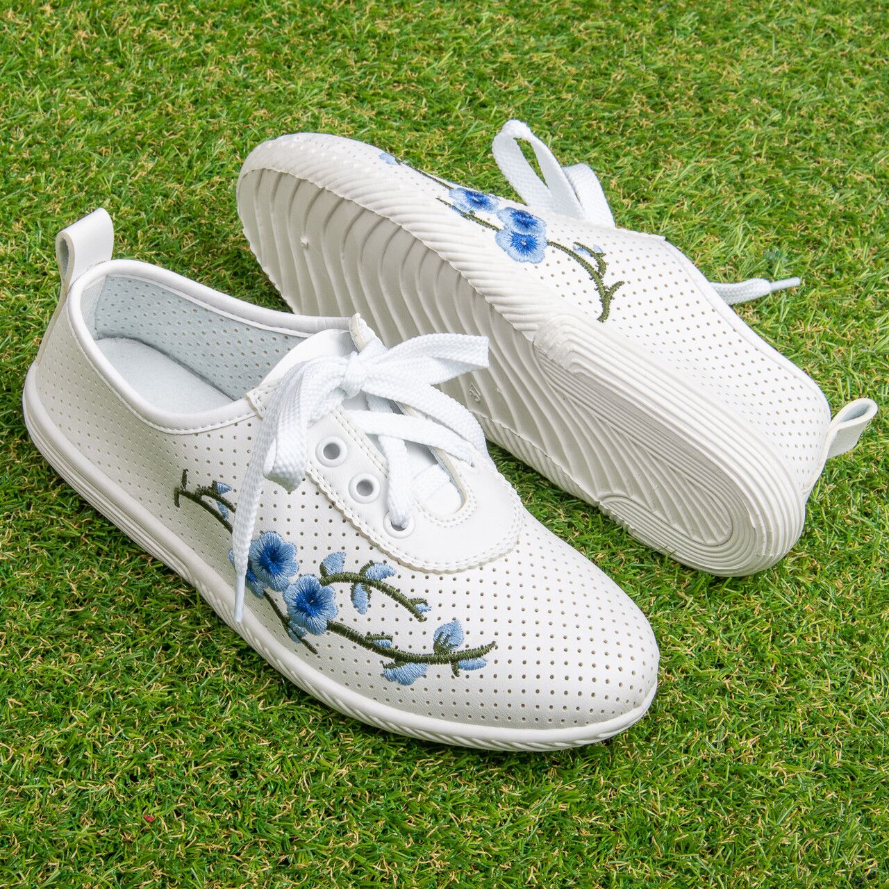 Pantofi sport "TELLUS" 72-11, Alb - imagine 1